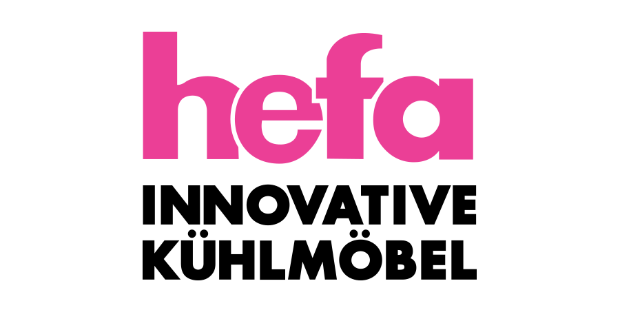 Logo des "Toerschen - Kälte-Klima & Schankanlagen"-Partners "hefa - Innovative Kühlmöbel"